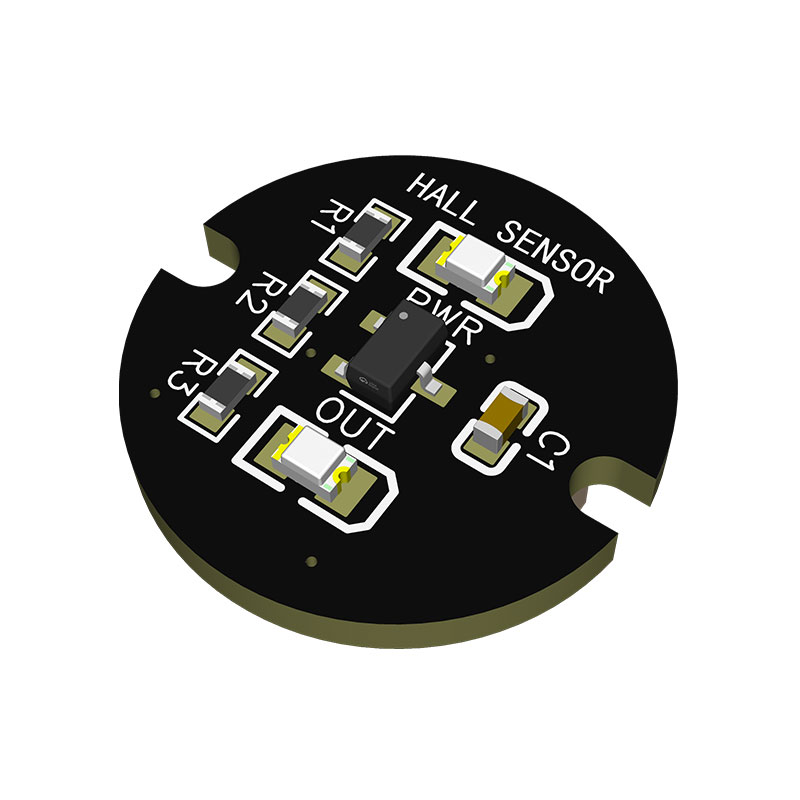 OH34N霍尔传感器MINI版（圆形带固定孔）