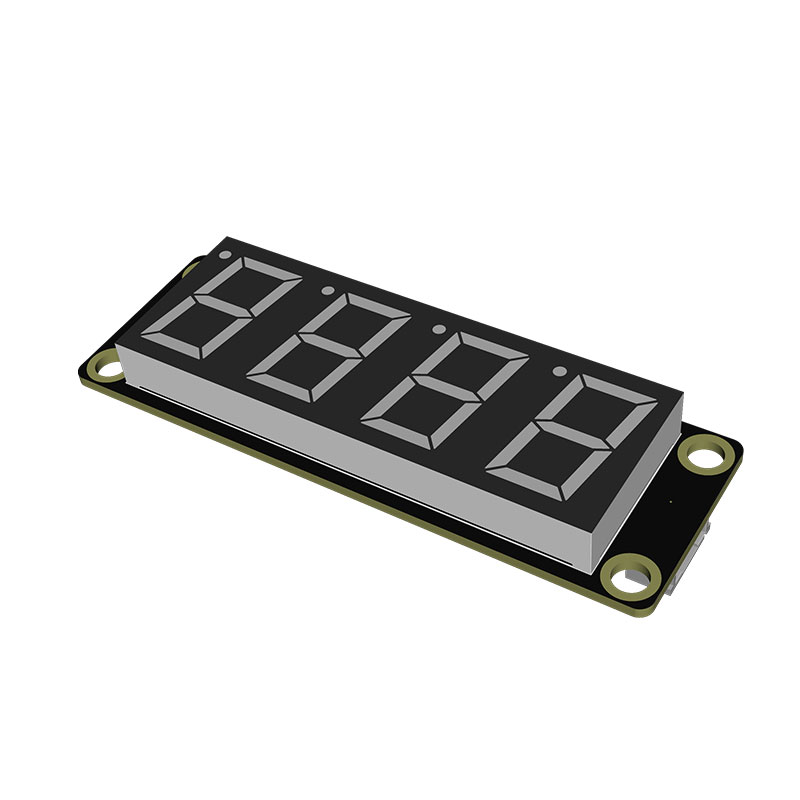 TM1637_0.8寸四位数码管模组带时钟点