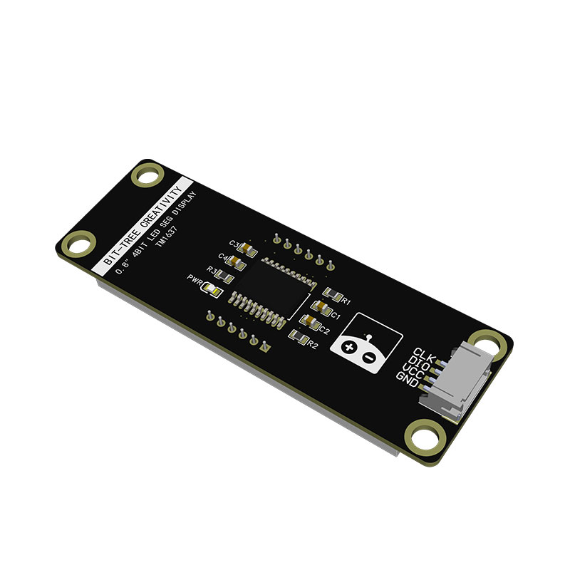 TM1637_0.8寸四位数码管模组带时钟点