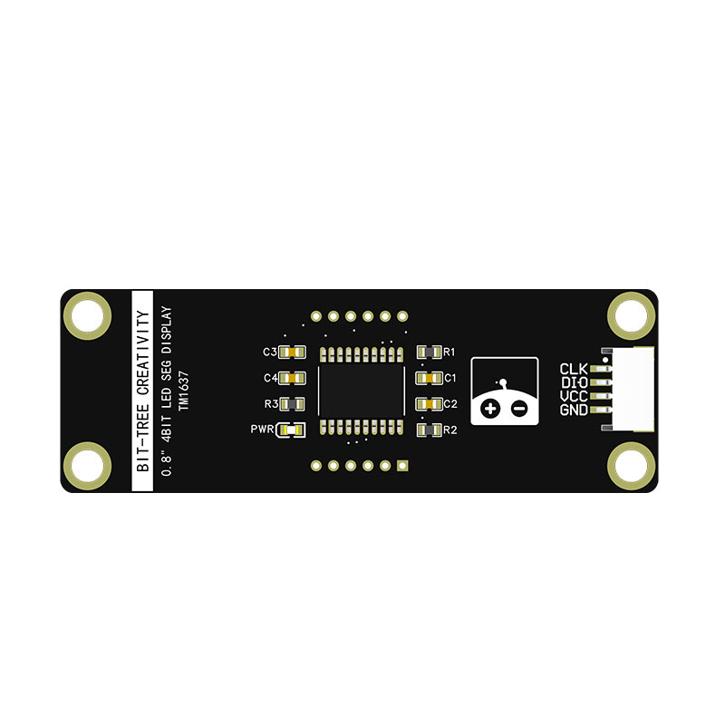 TM1637_0.8寸四位数码管模组带时钟点