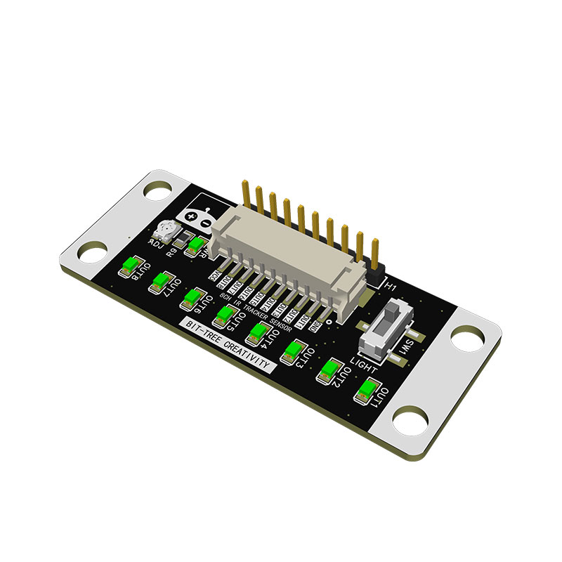 8路红外循迹模组