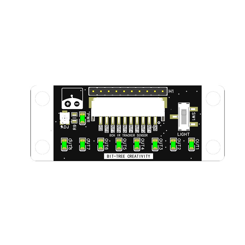 8路红外循迹模组