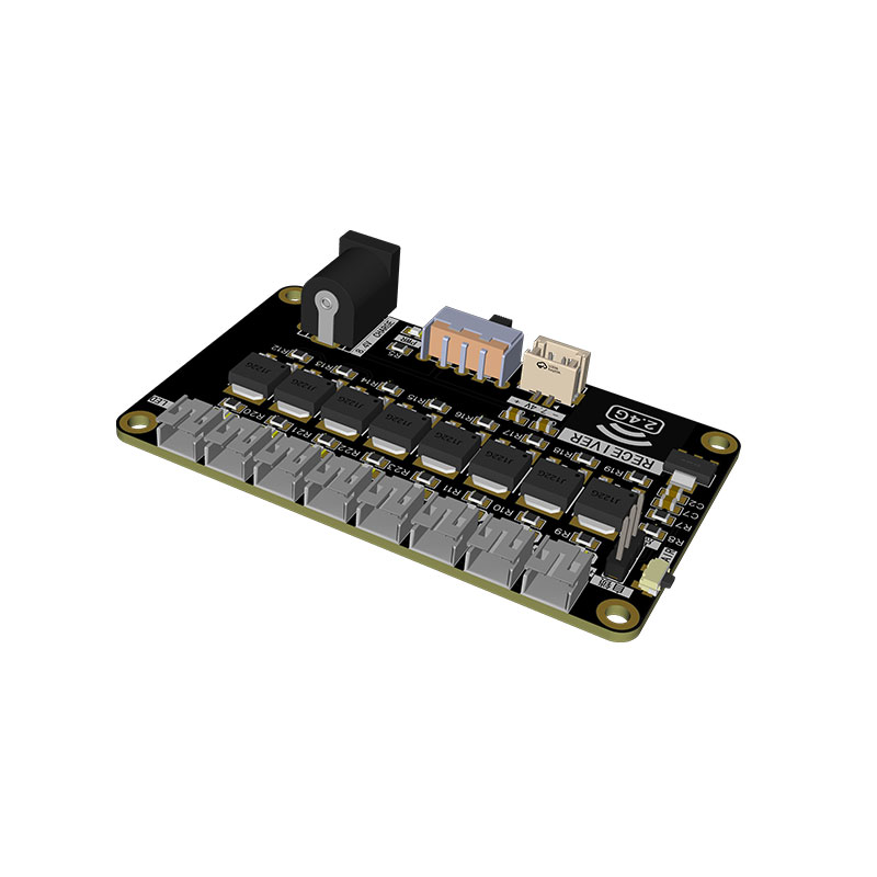 8路无线遥控RX接收板(大电流MOS驱动)