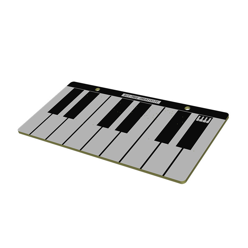 16位电容式触摸钢琴键盘