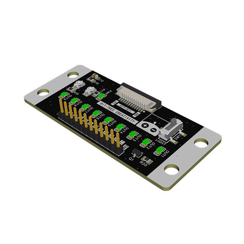 9路红外循迹模组带灯