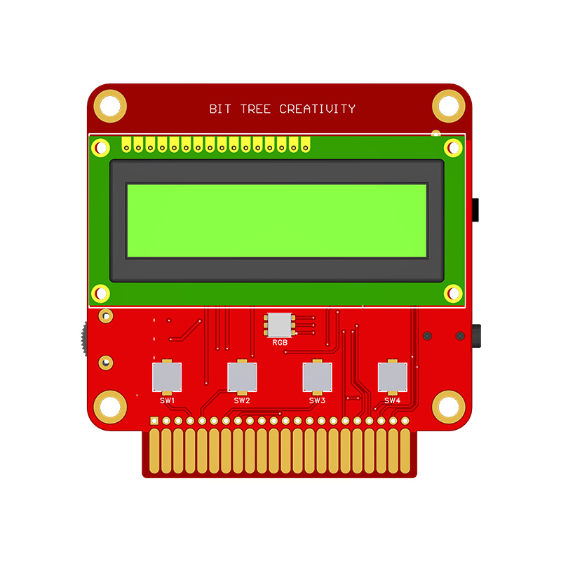 SH1010_LCD1602FM收音机主题扩展卡
