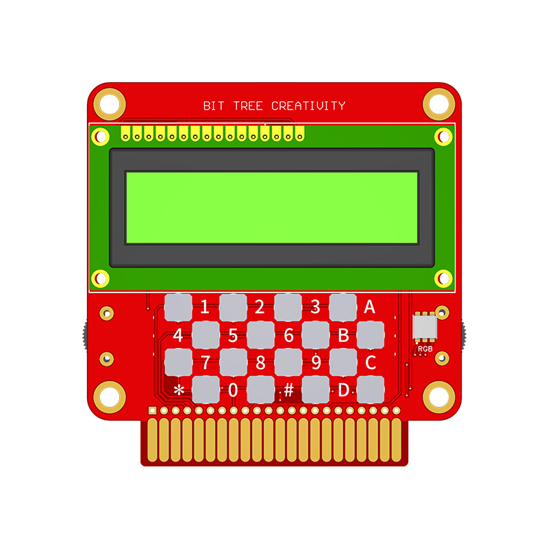 SH1007 LCD1602 Password Lock Box Expansion Card