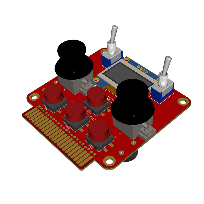 SH1014_2.4G无线遥控主题扩展卡