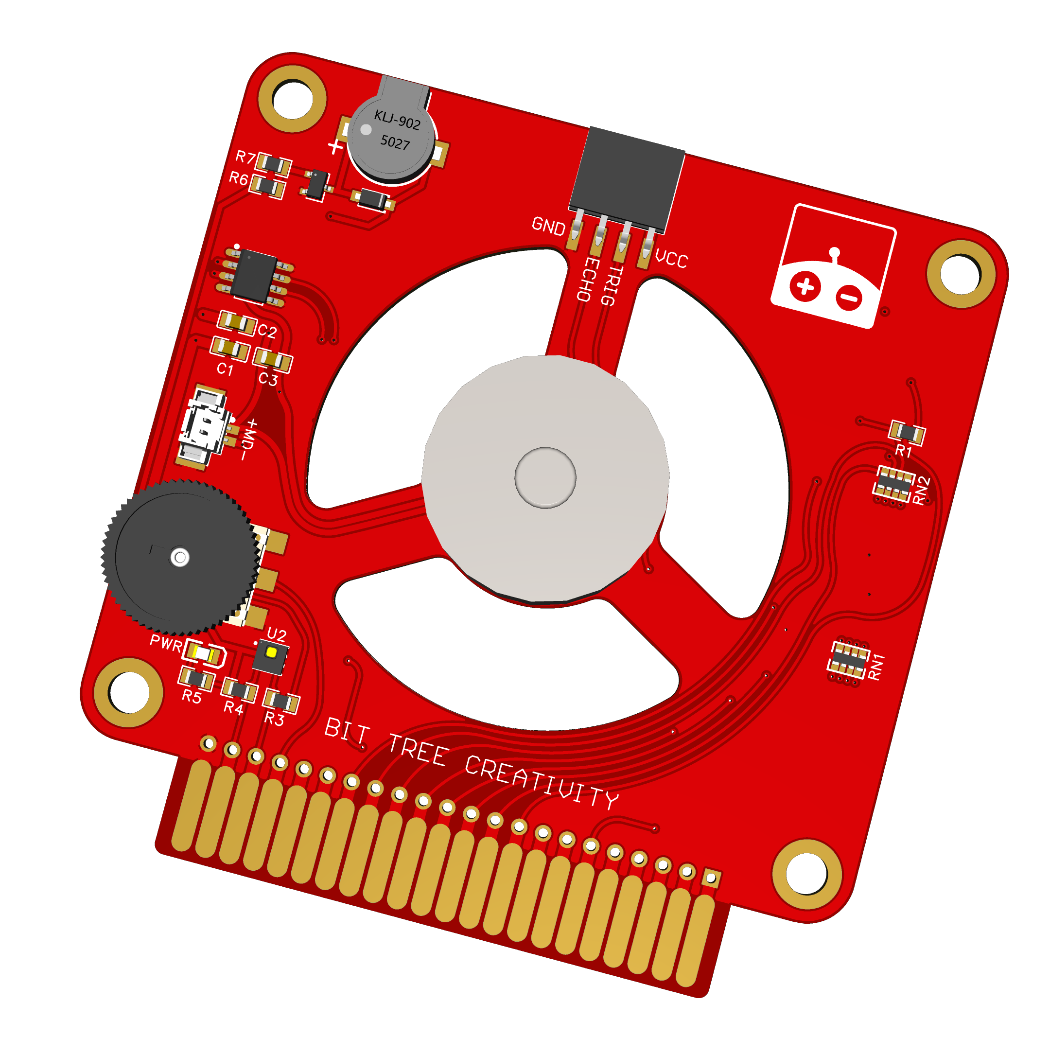 SH1003_智能遥控风扇主题扩展卡