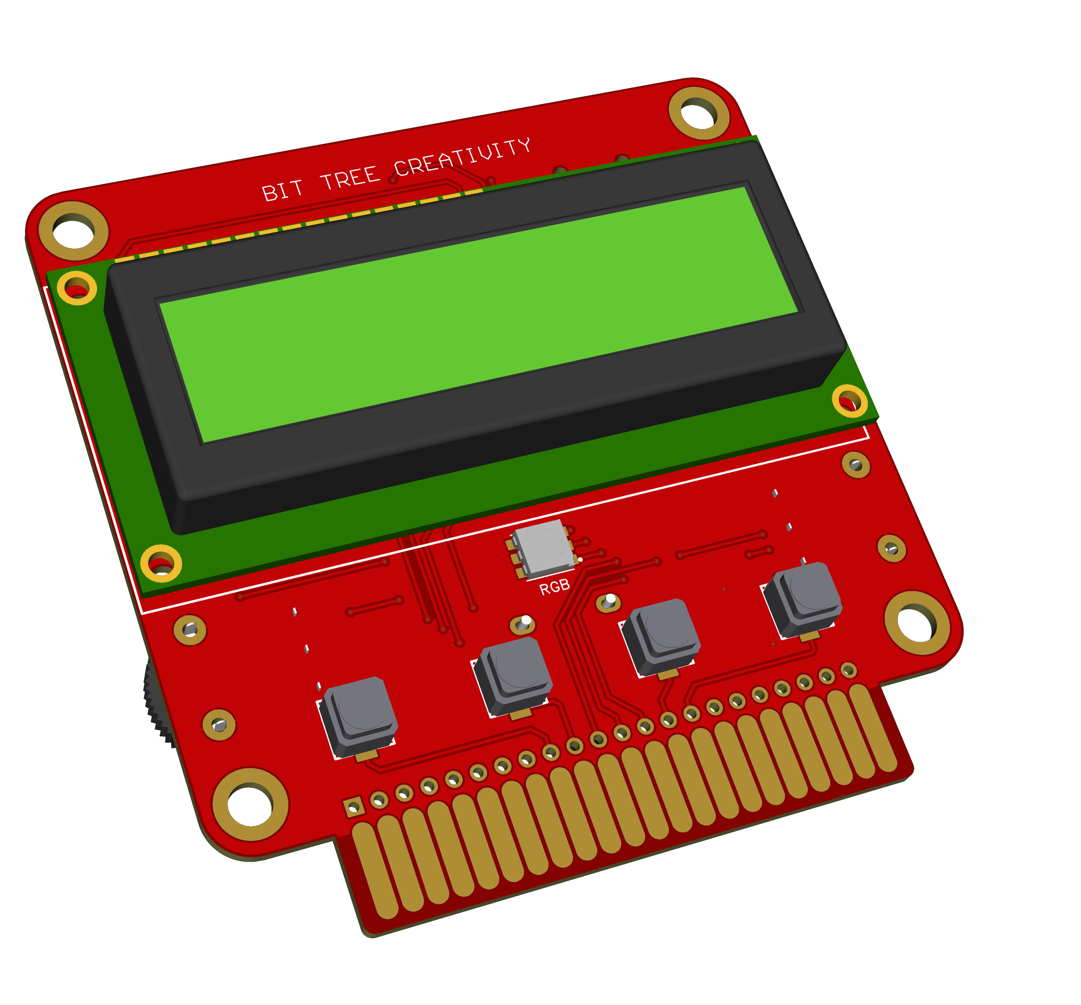 SH1006_LCD1602超声测距量重主题扩展卡