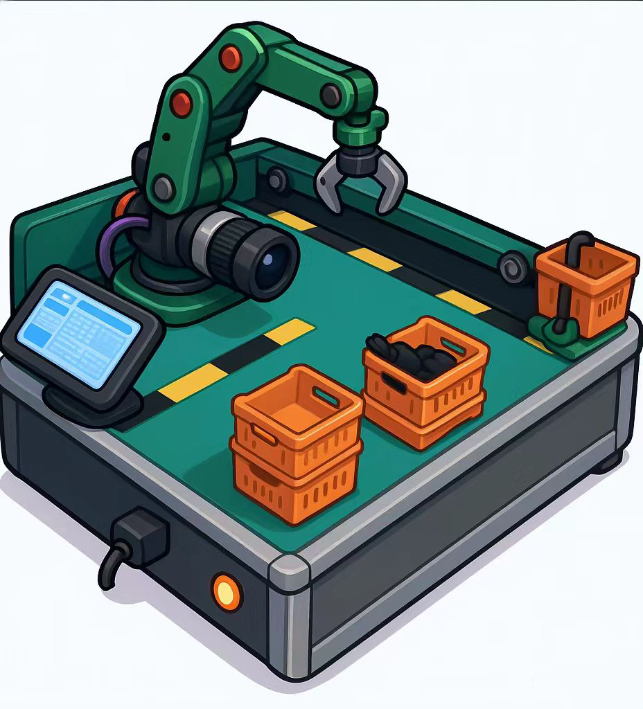 三轴机械臂自动化 工厂演示示教系统