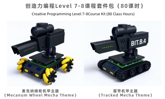 L7-L8进阶图形化创造力编程套件包含教材